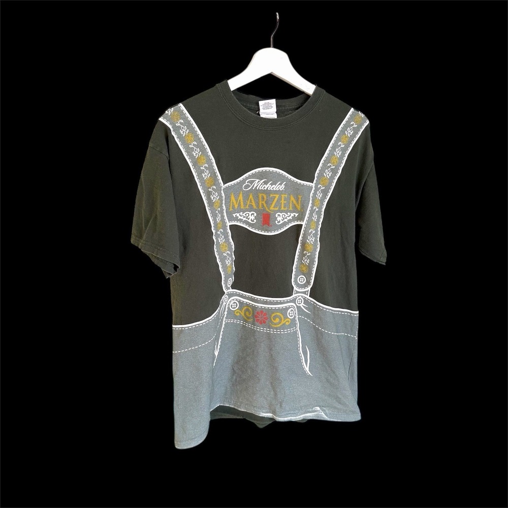 Vintage‎ Michelob Marzen Tshirt Large Bavarian Fest Beer Oktoberfest